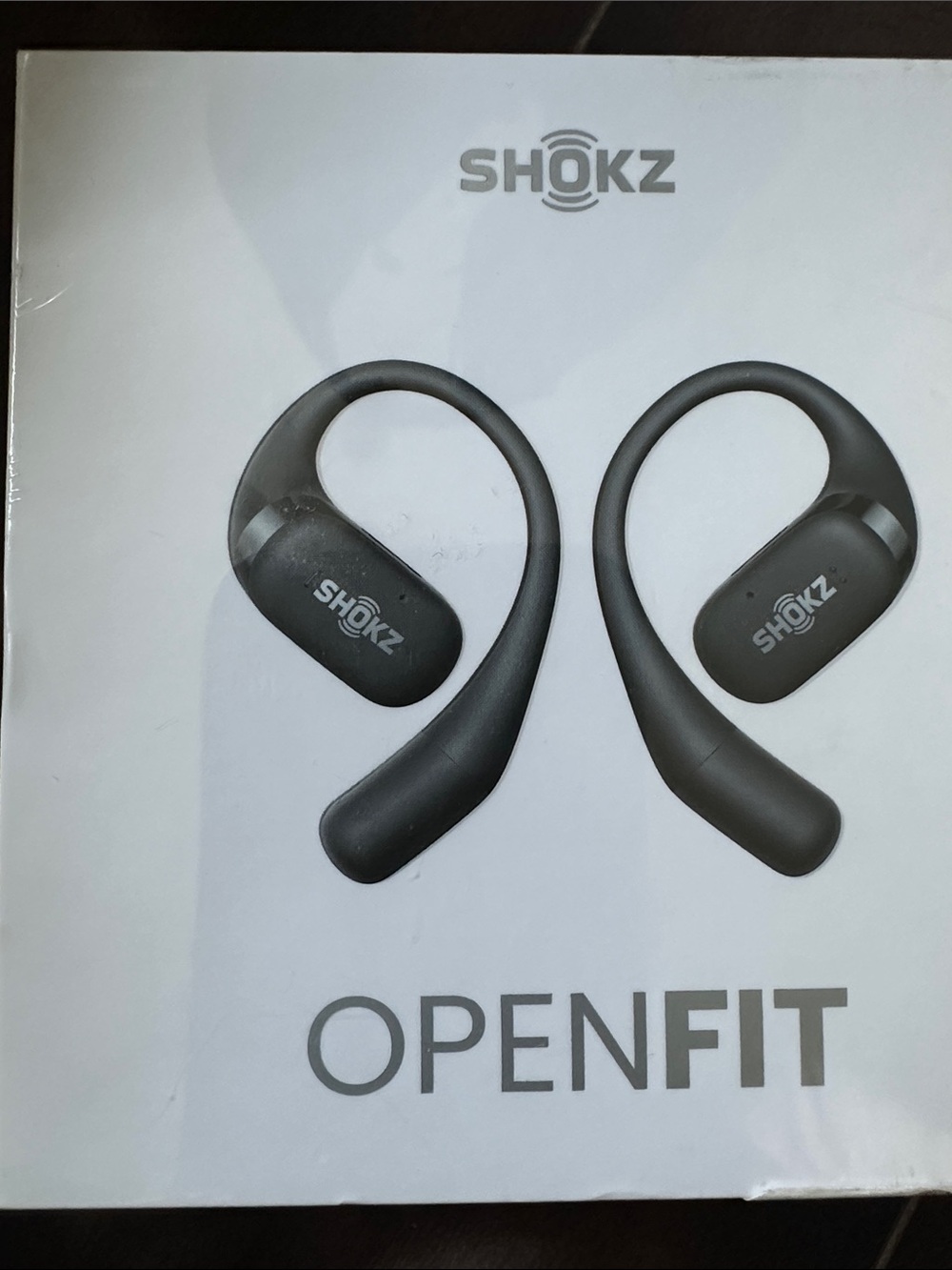 Shokz OpenFit Wireless Bone Conduction Headphones — Black